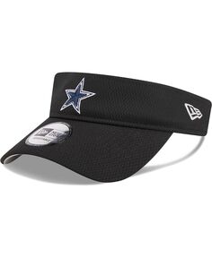 Мужские черные кроссовки Dallas Cowboys с регулируемым козырьком New Era