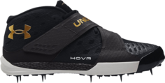 Бутсы Under Armour HOVR Silencer Black Jet Grey, черный