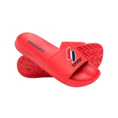 Шлепанцы Superdry Core Pool, красный