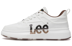 Кроссовки Lee Skateboarding Shoes Men Low-top, белый