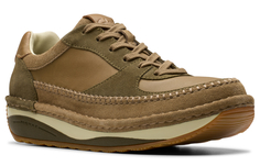 Кроссовки clarks Lifestyle Shoes Men Low-top Green, зеленый