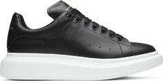 Кроссовки Alexander McQueen Oversized Sneaker Black 2019, черный