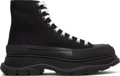 Кроссовки Alexander McQueen Tread Slick Boots Black, черный