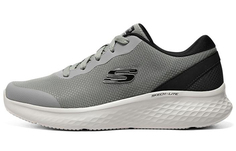 Мужские низкие туфли Skech-Lite Pro Lifestyle серого/черного цвета Skechers