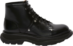 Кроссовки Alexander McQueen Tread Lace-up Boot Black, черный