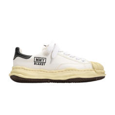 Кроссовки Maison Mihara Yasuhiro Blakey OG Sole Vintage Canvas Low White, белый