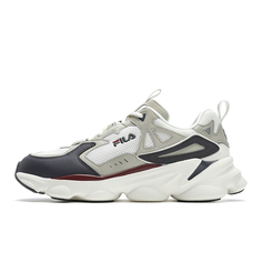 Кроссовки FILA Lifestyle Shoes Men Low-top Snow White/Champagne Brown, коричневый