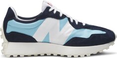 Кроссовки New Balance Wmns 327 Wax Blue, синий