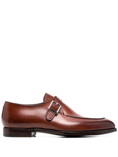 Туфли монки Lawrence Crockett & Jones, коричневый