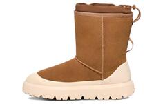 КЛАССИЧЕСКИЕ КОРОТКИЕ зимние ботинки мужские барочные коричневые Ugg