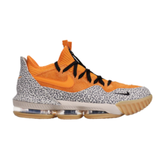 Кроссовки Nike Atmos x LeBron 16 Low AC EP Safari, оранжевый