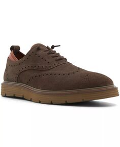 Мужские повседневные кроссовки Colindale Wingtip на шнуровке Ted Baker, коричневый