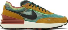 Кроссовки Nike Waffle One SE Camo Soles, коричневый