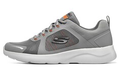 Dynamight 2.0 Кроссовки Lifestyle для мужчин с низким верхом серого/белого цвета Skechers
