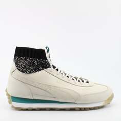 Кожаные мужские кроссовки Daily Paper Easy Rider Sock 364548 01 Puma, бежевый