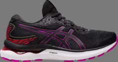 Кроссовки wmns gel nimbus 24 black orchid Asics, черный