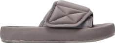 Слипоны Yeezy Season 6 Nylon Slipper Graphite, коричневый