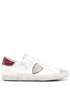 Philippe Model Paris кроссовки Prsx из состаренной кожи, белый