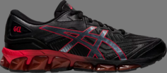 Кроссовки gel quantum 360 7 black red alert Asics, черный