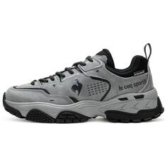Кроссовки le coq sportif Lifestyle Shoes Men Low-top Gray/Black, серый/черный