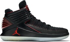 Кроссовки Air Jordan 32 Banned, черный