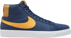 Кроссовки Nike Zoom Blazer Mid SB Michigan, синий
