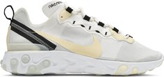 Кроссовки Nike React Element 55 Soft Yellow, желтый