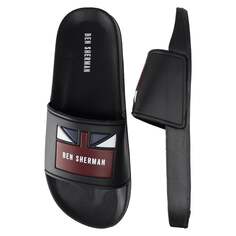 Мужские шлепанцы Union черные Ben Sherman, черный