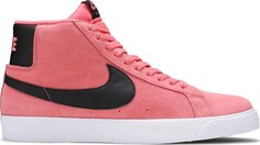 Кроссовки Nike Zoom Blazer Mid SB Pink Salt, розовый