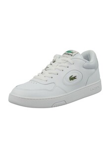Мужские кожаные кроссовки Lineset с ортолитовой подошвой LACOSTE, цвет Wht White