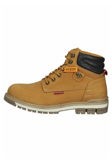 Ботильоны на шнуровке Dockers by Gerli, золотисто-коричневый