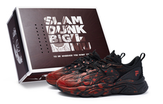 Кроссовки FILA Lifestyle Shoes Men Low-top Black/Red, черный/красный