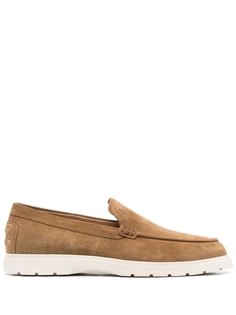 Tods лоферы на рифленой подошве, коричневый Tod’S