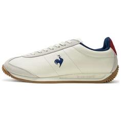 Кроссовки le coq sportif Lifestyle Shoes Men Low-top Beige Blue-red, бежевый/сине-красный