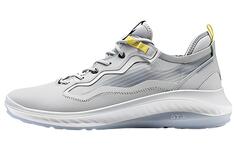 Кроссовки ecco Lifestyle Shoes Men Low-top Concrete Gray, серый
