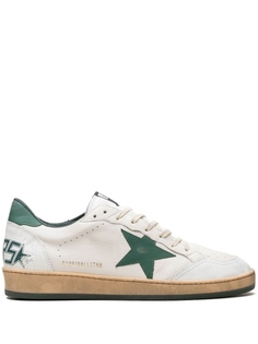 Golden Goose кроссовки Ballstar "Бело-зеленые", белый