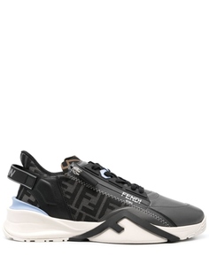 FENDI слипоны Flow со вставками, черный