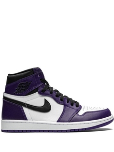 Jordan кроссовки Air Jordan 1 Retro High OG Court Purple 2.0, белый дубль