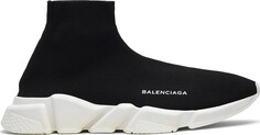 Кроссовки Balenciaga Speed Trainer Mid Black, черный