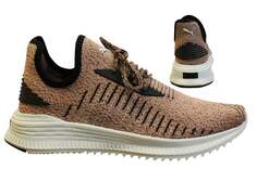 Мужские кроссовки без шнуровки Ignite avid evoknit из текстильной сетки Puma, коричневый