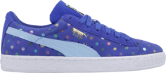 Кроссовки Puma Suede Jr Dotfetti, синий
