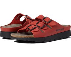 Сандалии Mephisto Zach, цвет Red Scratch Leather