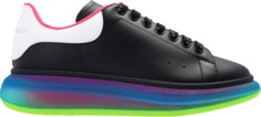 Кроссовки Alexander McQueen Oversized Sneaker Transparent Sole - Black Gradient, черный