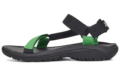 Пляжные сандалии Xlarge X мужские черные/зеленые Teva