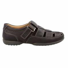 Откидывающиеся открытые мужские туфли Clarks, коричневый