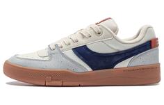 Кроссовки LINING Skateboarding Shoes Men Low-top Off-white / Sichuan Lime / Deep Sailing Ship Blue, белый/синий