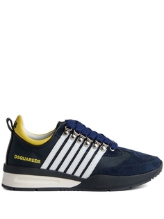 Кроссовки Dsquared2 Legendary, темно-синий/желтый/белый