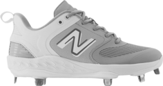 Бутсы New Balance Wmns Fresh Foam X Velo v3 Metal Grey White, серый