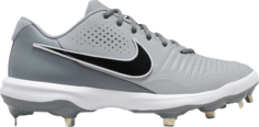 Бутсы Nike Alpha Huarache 3 Varsity Low Light Smoke Grey, серый