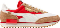 Кроссовки Puma Future Rider Game On White Pebble Red, белый
